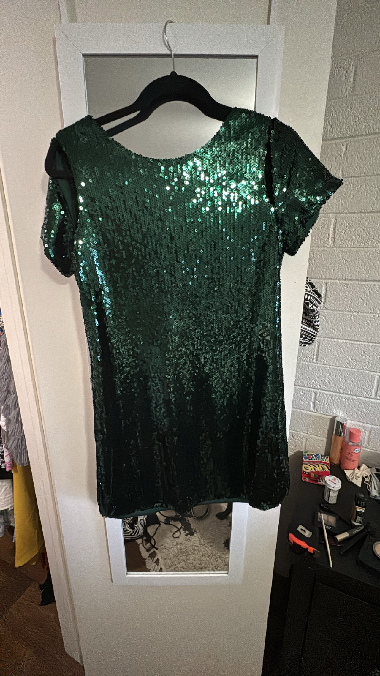 Green Sequin Dress