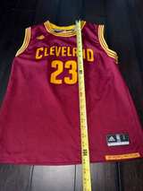adidas LeBron James Cleveland Cavaliers Youth Replica Jersey LARGE - Image 6