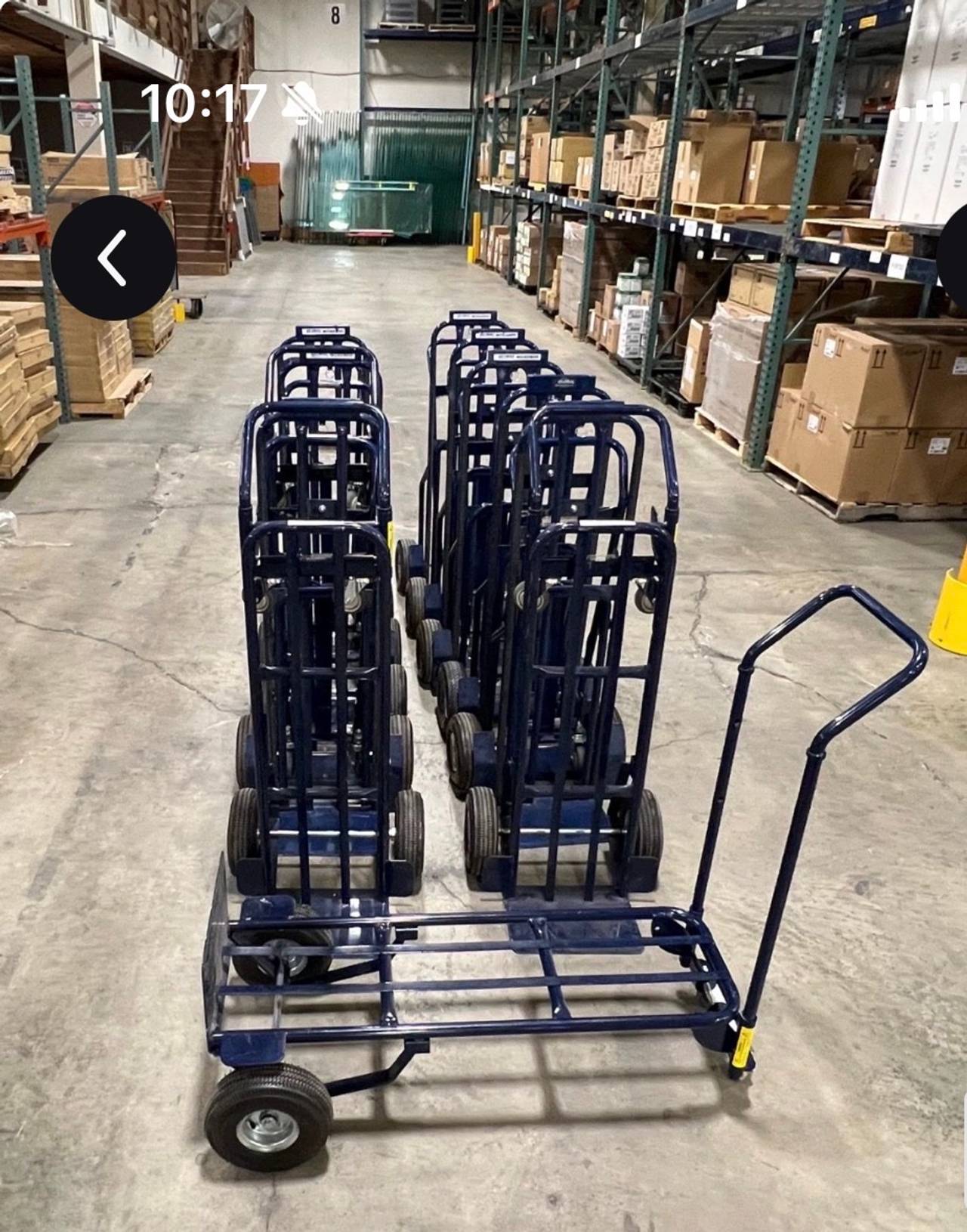 Global Industrial Heavy Duty Convertible Steel Hand Truck