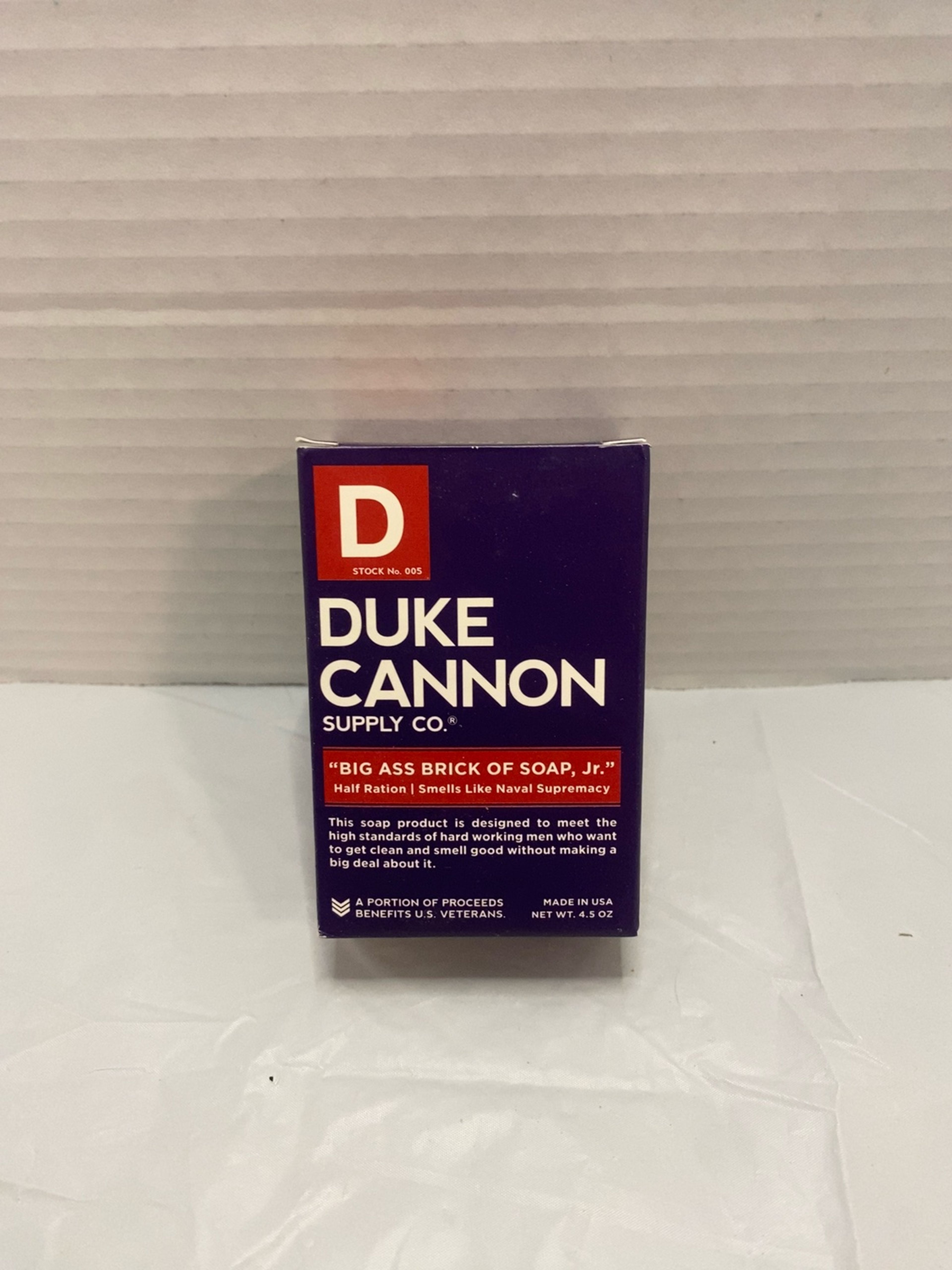 Duke Cannon Big Ass Brick of Soap – Naval Supremacy 10 oz