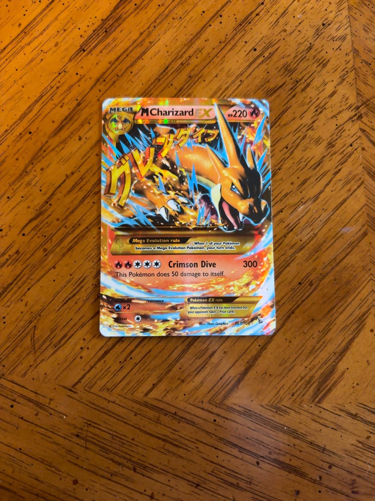 Pokemon Mega Charizard EX XY Flashfire Ultra Rare