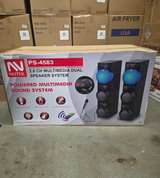 Nutek PS-4583 2.0 CH Multimedia Dual Speaker System - Image 1
