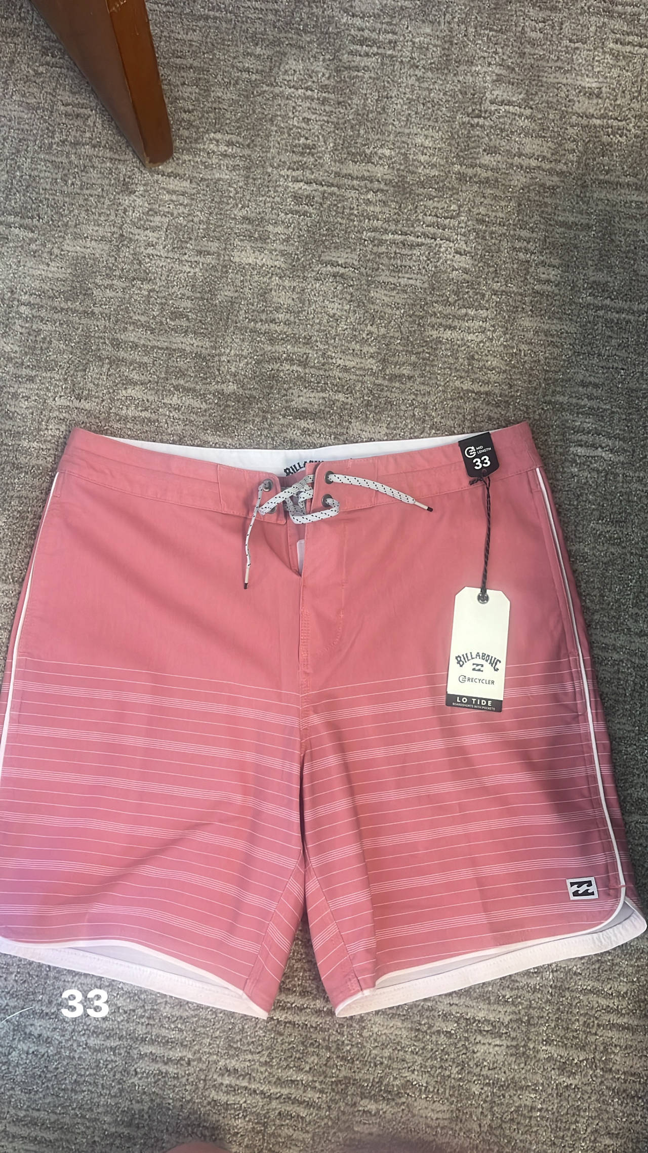Billabong All Day Lo Tides Boardshorts new with tags 33 waist