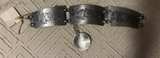 Vintage 1950’s Hammered Aluminum Belt - Image 2