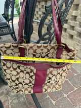 Coach Signature Stripe Tote Bag - Image 7