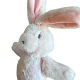 Plush Bunny Pacifier Holder Pink  - Image 5