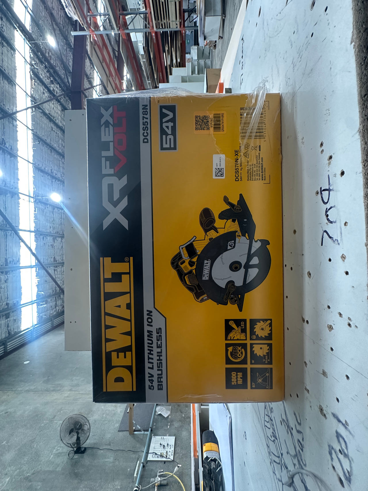 DeWalt XR FlexVolt 54V Circular Saw