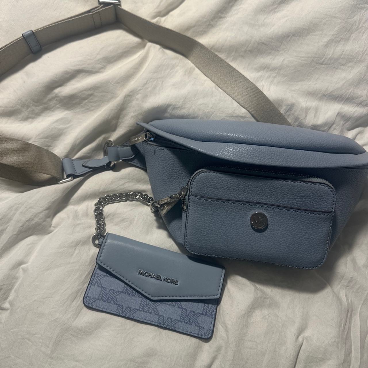 Michael Kors Slater Medium Pebbled Leather Belt Bag