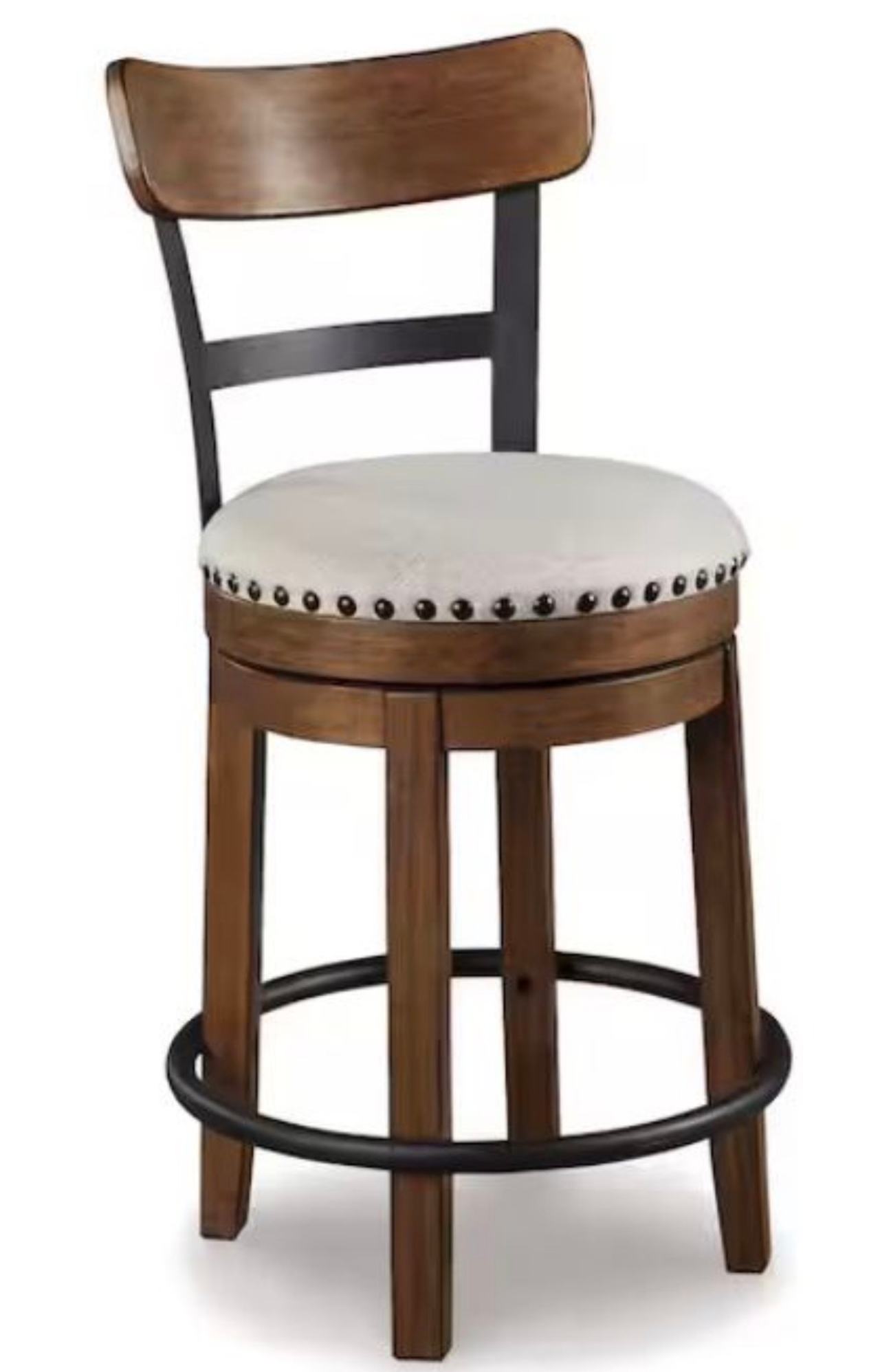 Ashley Valebeck Swivel Counter Stool
