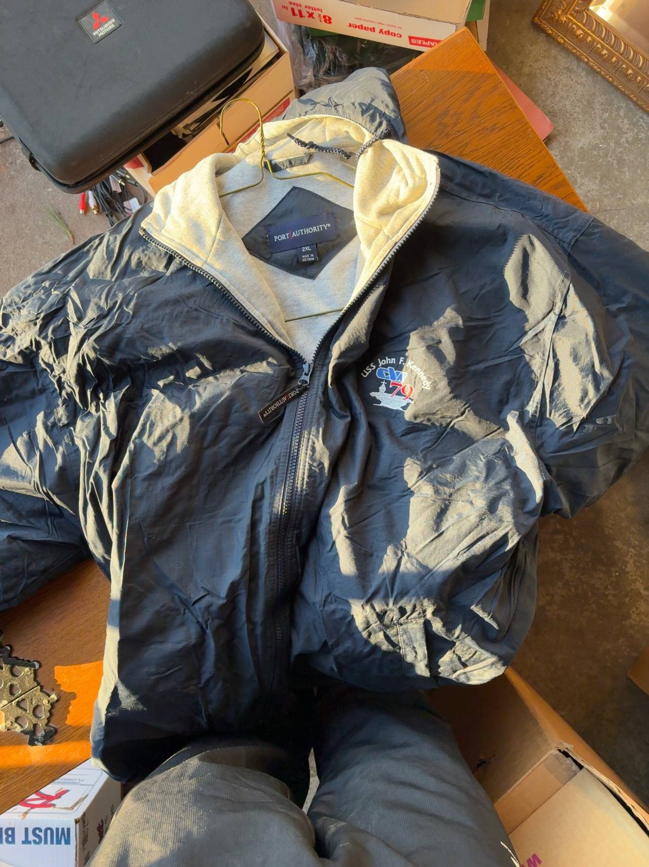 Men's Zip-Up Hooded Jacket