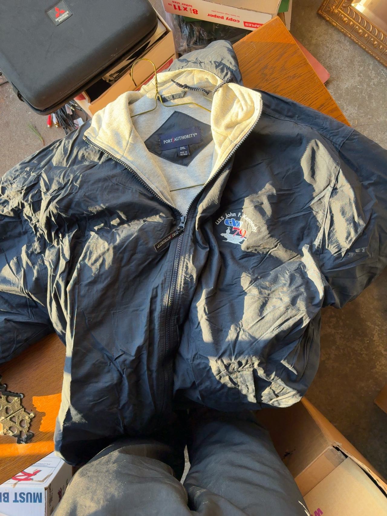 Men's Zip-Up Hooded Jacket