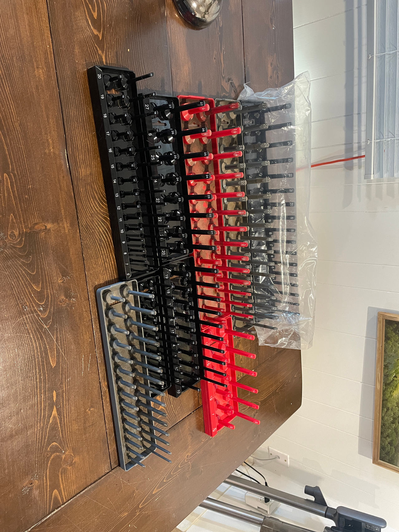 Socket Organizer Tray Set