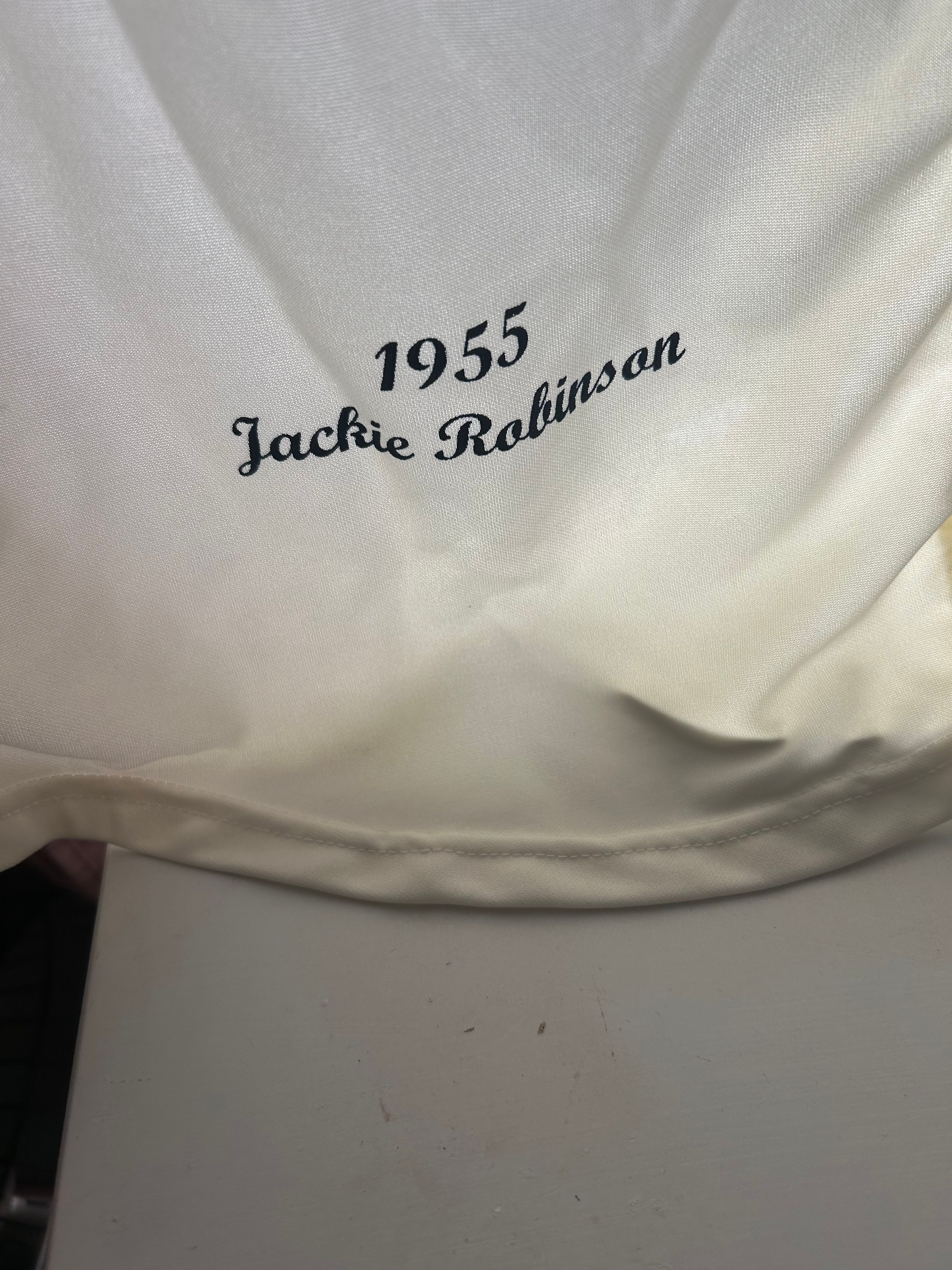 Jackie Robinson 1955 Brooklyn Dodgers Jersey - Image 4