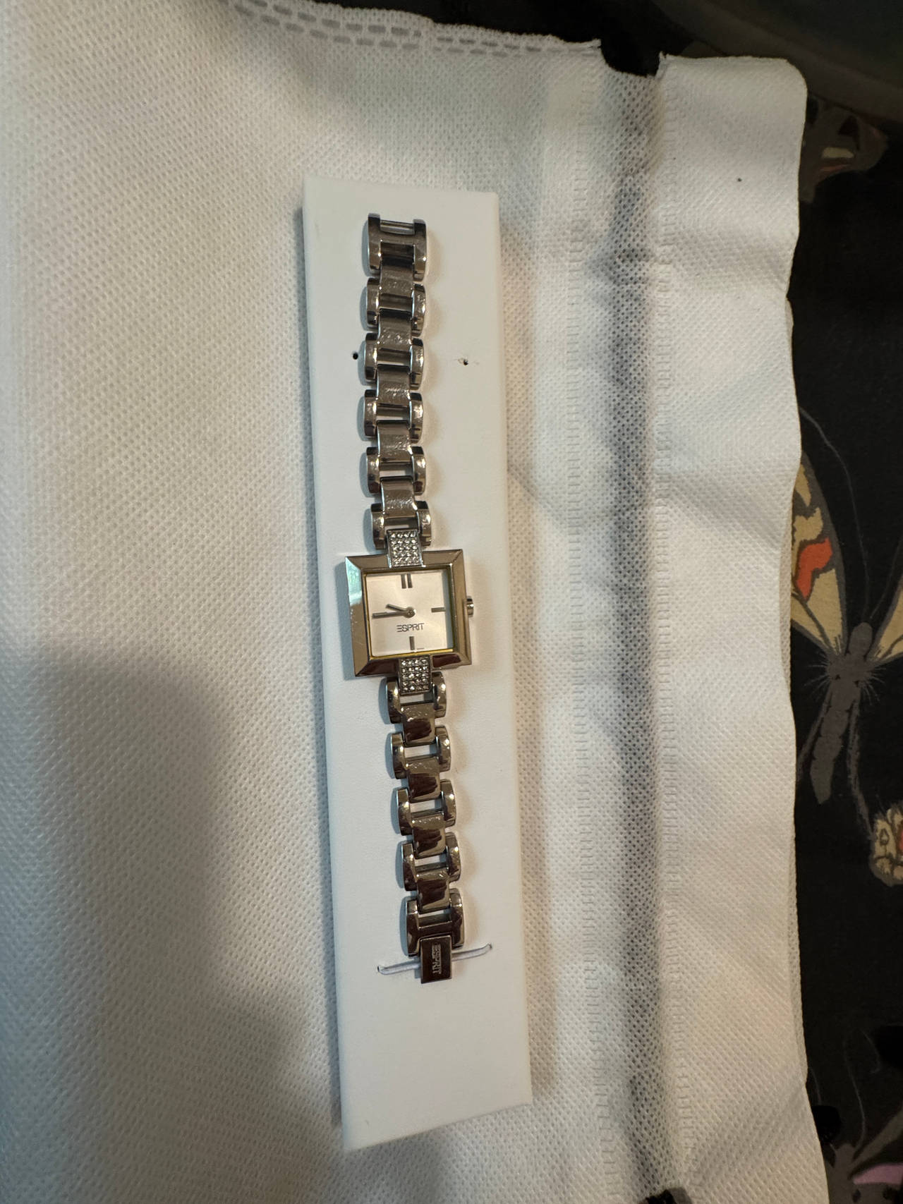 Esprit Women's Square Silver Watch