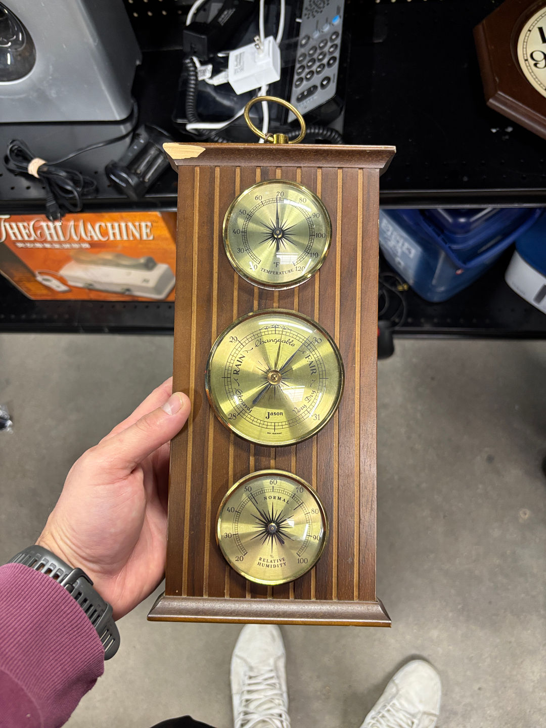 Jason Vintage Weather Station