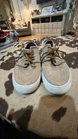 Polo Ralph Lauren Faxon Low-Top Canvas Sneaker Tan/Brown Size 10.5 D - Image 4