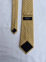 Nordstrom Men's Shop Yellow Silk Medallion Tie - Image 1