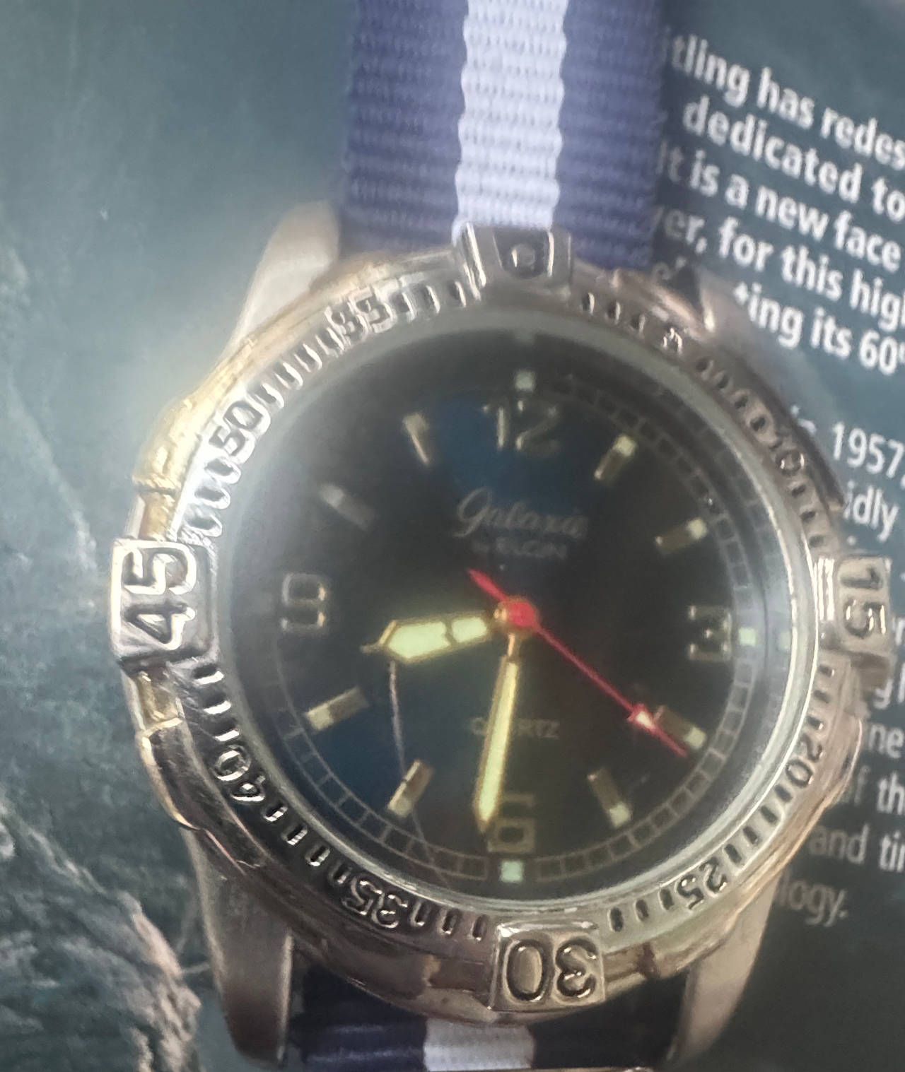 Elgin Galaxie Quartz Watch