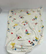 Vintage Disney Mickey Mouse and Friends Fitted Sheet - Image 1