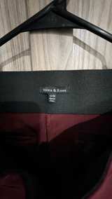 Violets & Roses Burgundy Pull-On Slim Leg Pants size 12/31 - Image 3
