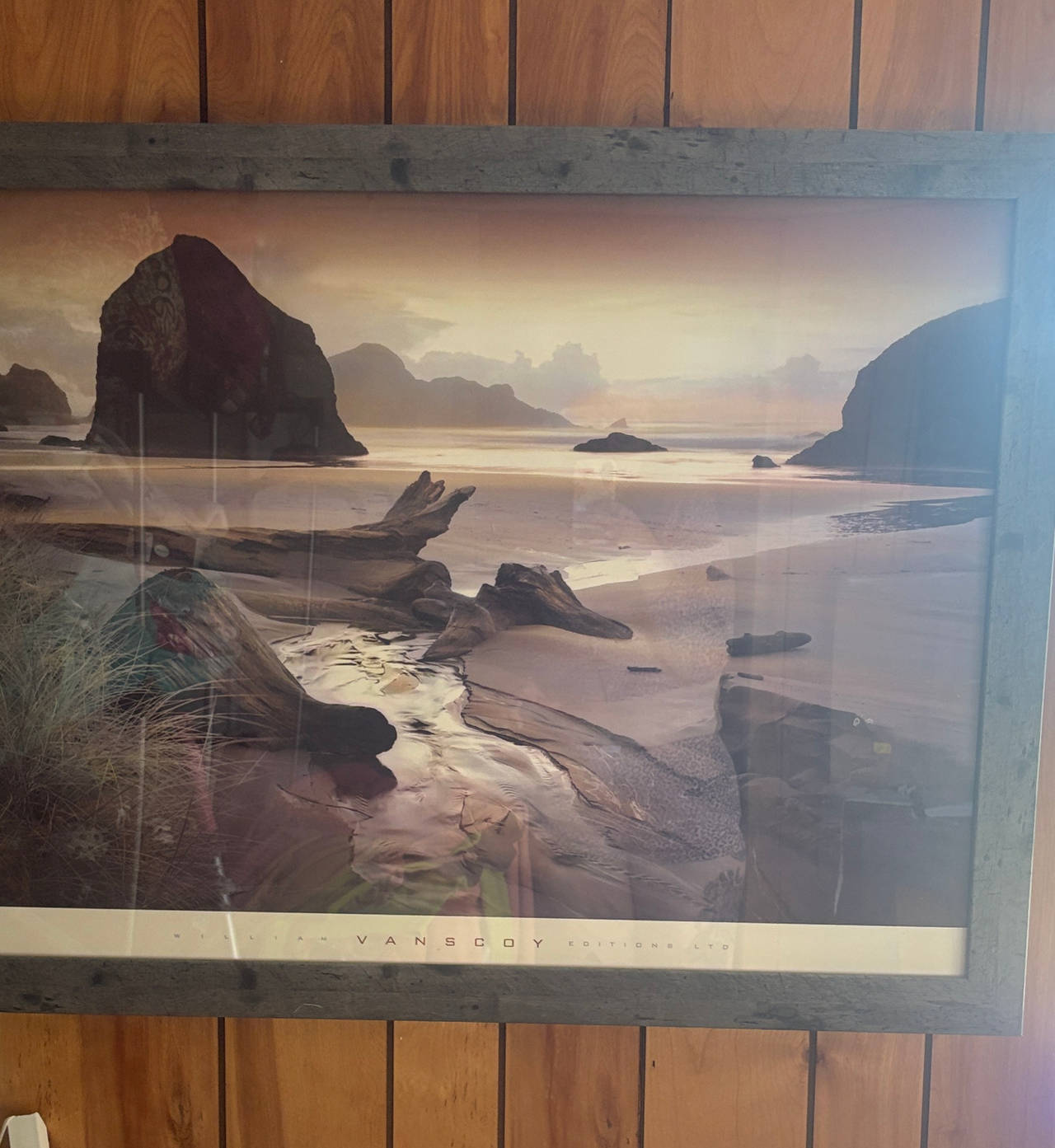 William Vanscoy Framed Coastal Art Print