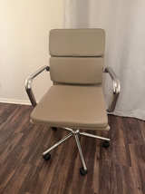 Eames Soft Pad - Mid-Century Modern Office Chair – Chrome Frame - Image 1