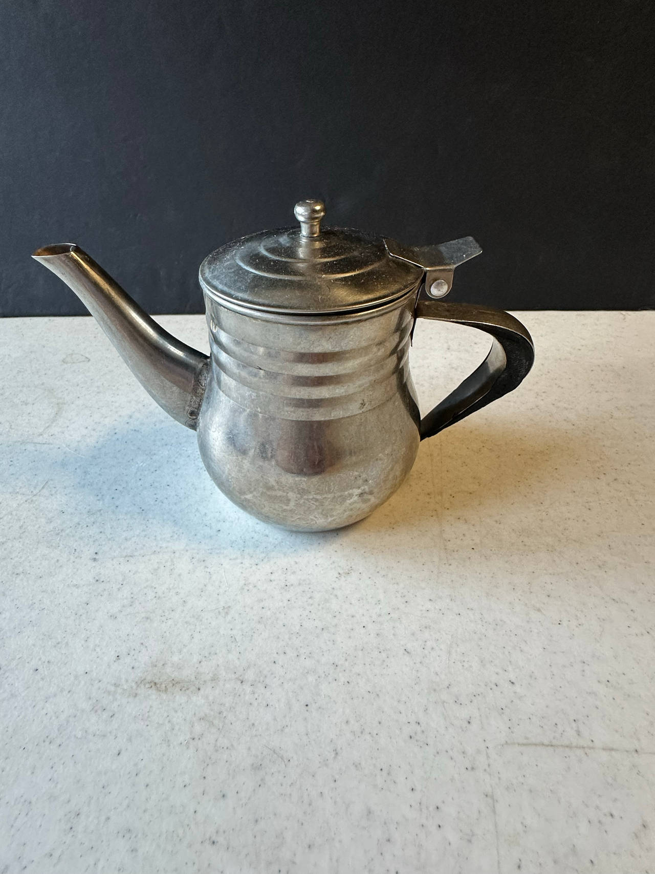 Vintage Stainless Steel Teapot / Coffee Server