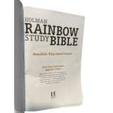 Holman Rainbow Study Bible Color Coded Church Leather Read - Image 1