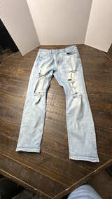 PacSun Slim Taper Jeans Light Wash - Image 2