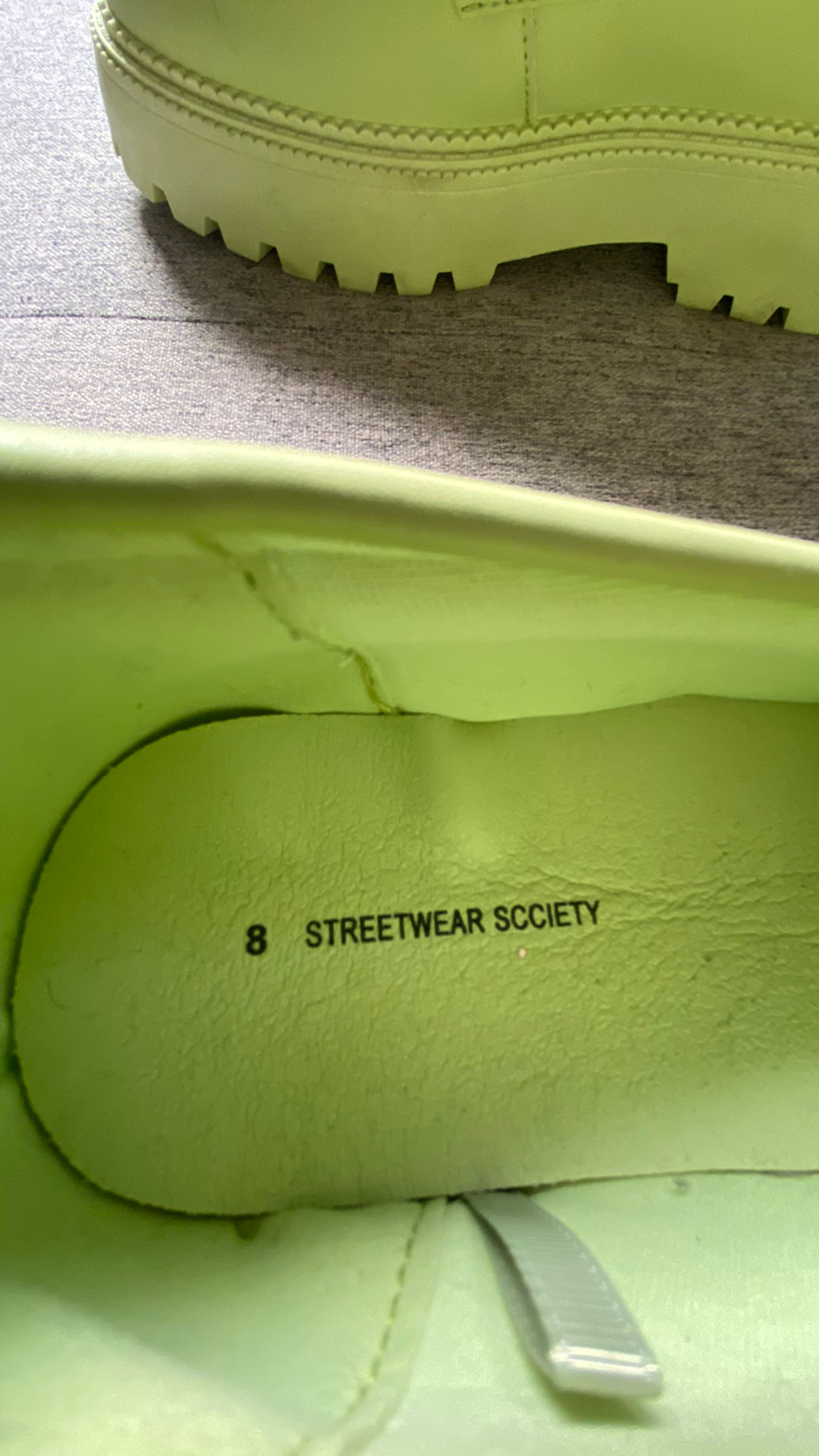 New W/ tags: Chartreuse Loafers size 8 - Image 5