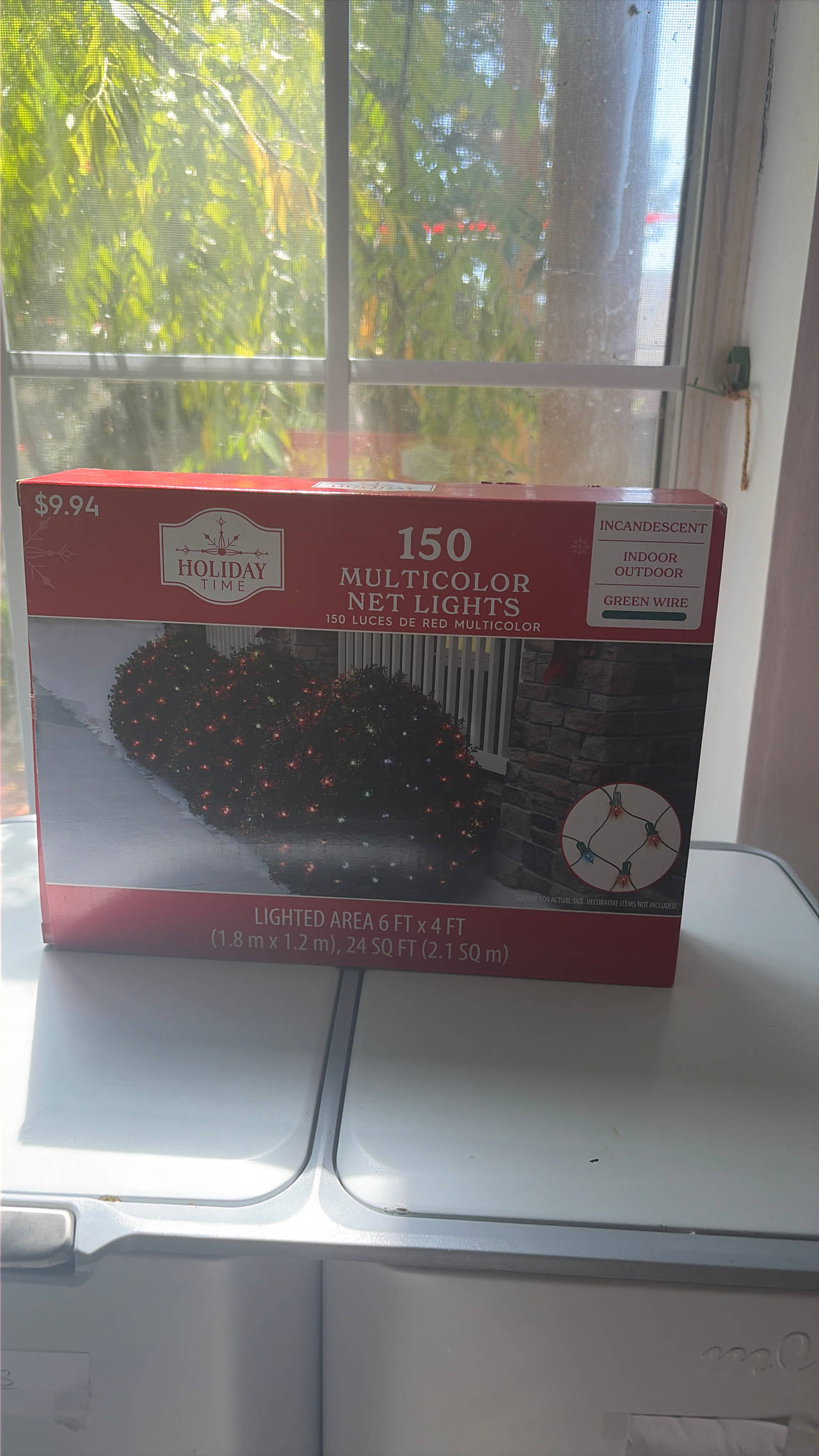 Holiday Time 150 Multicolor Net Lights