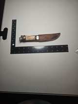Vintage Japan 10324 Fixed Blade Hunting Knife - Image 3