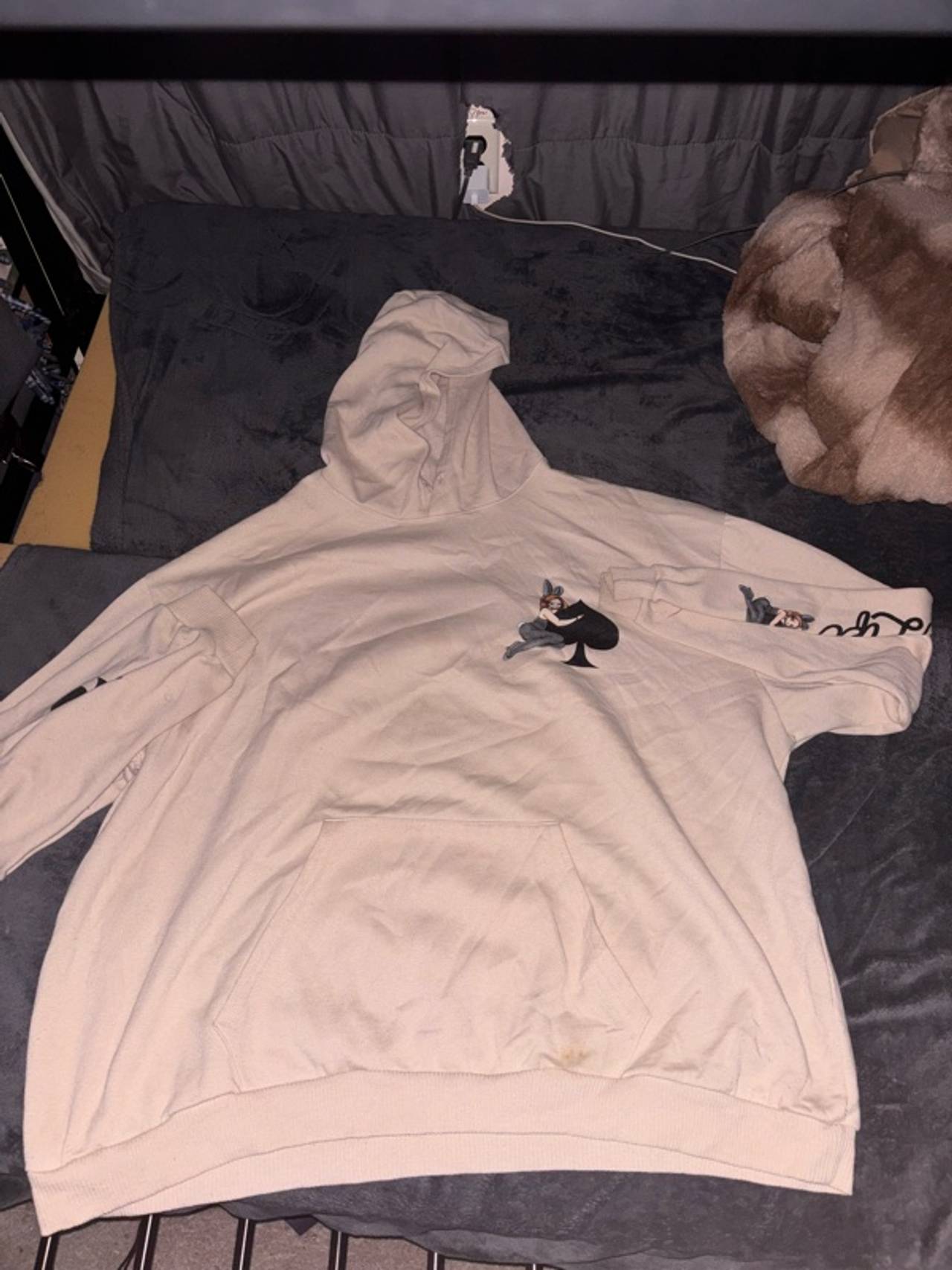High Life Cream Colored Hoodie