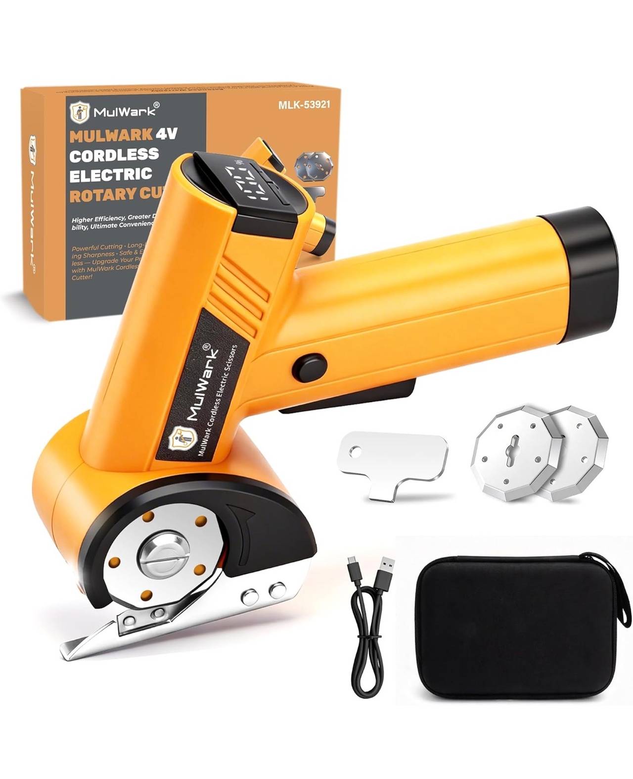 MulWark 4V Cordless Electric Rotary Cutter MLK-53921