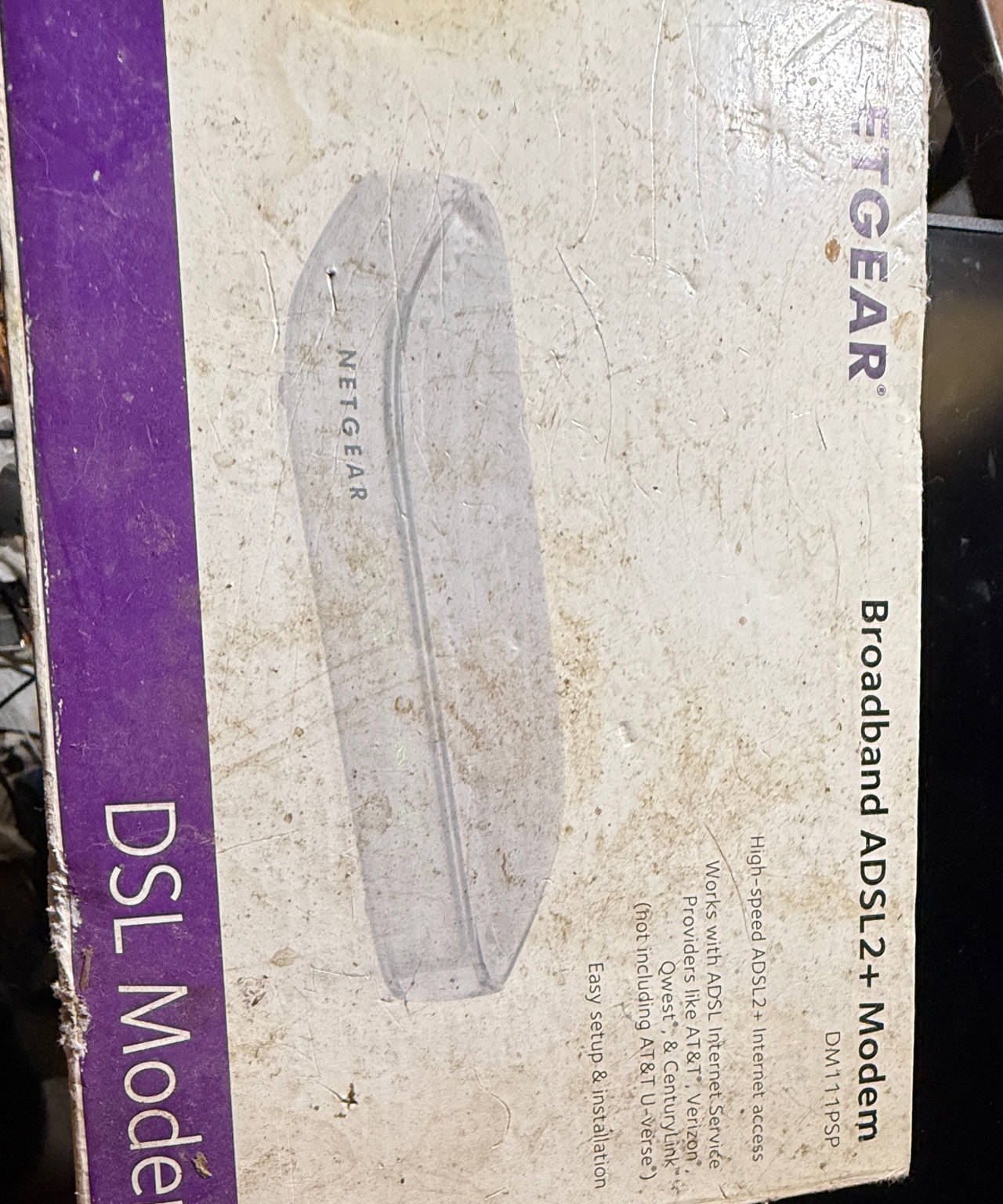 NETGEAR Broadband ADSL2+ Modem DM111PSP