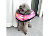 Inflatable Dog Cone, Size Medium Soft Adjustable Blow up Donut Collar - Image 4