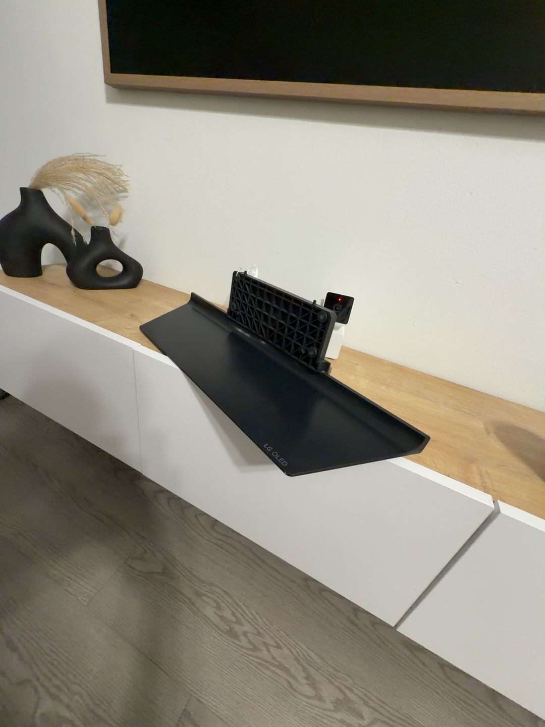 LG TV Base Stand Black