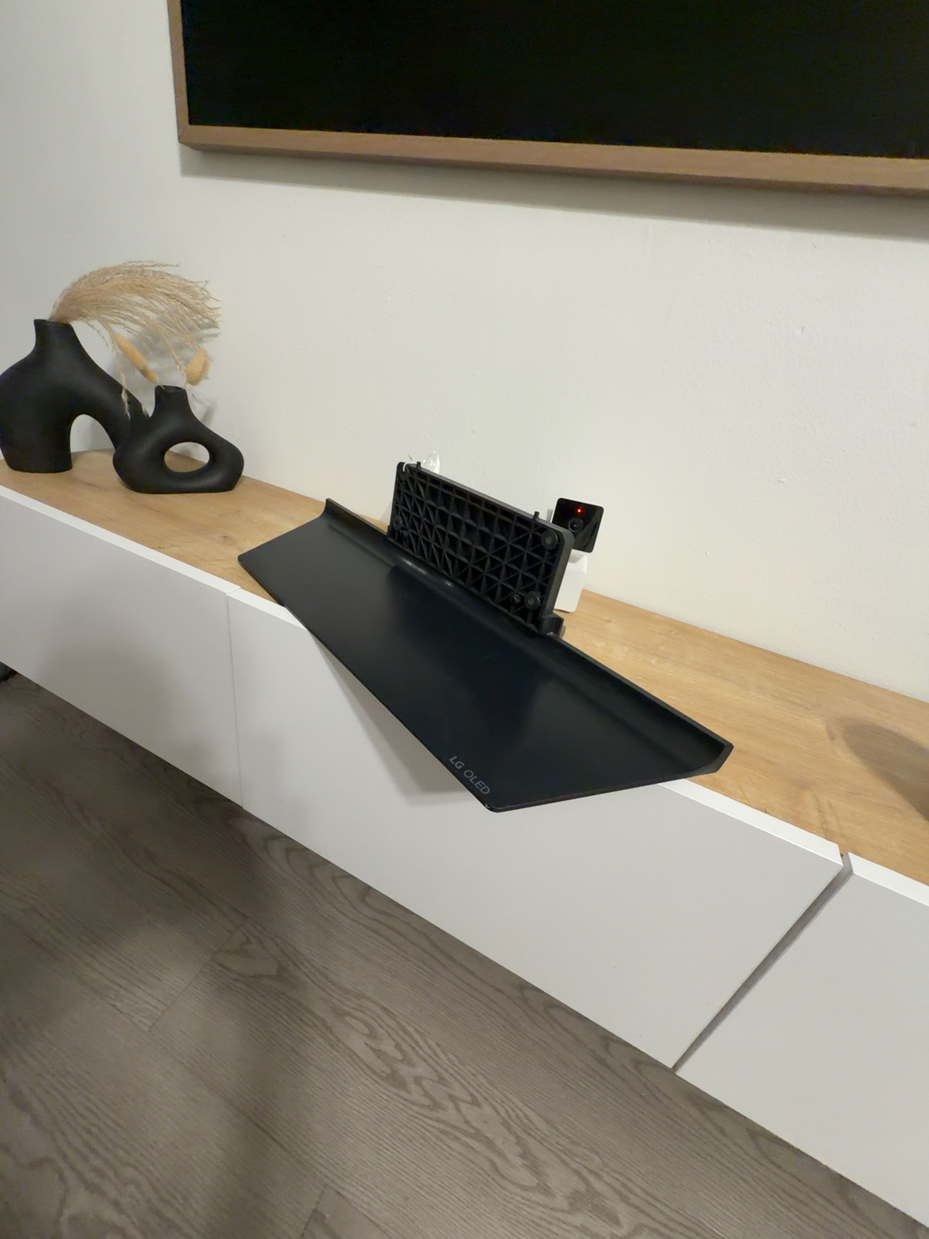 LG TV Base Stand Black