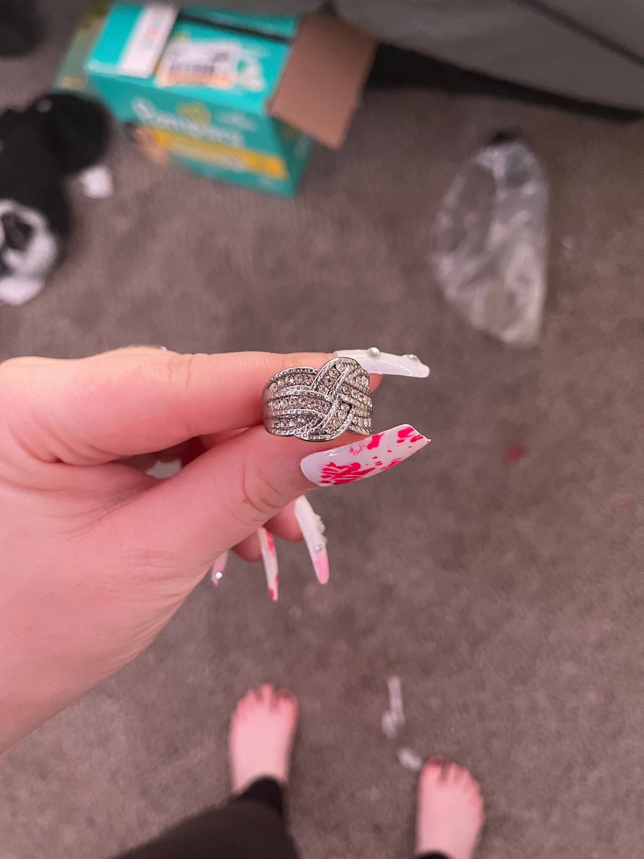 Pave Knot Ring