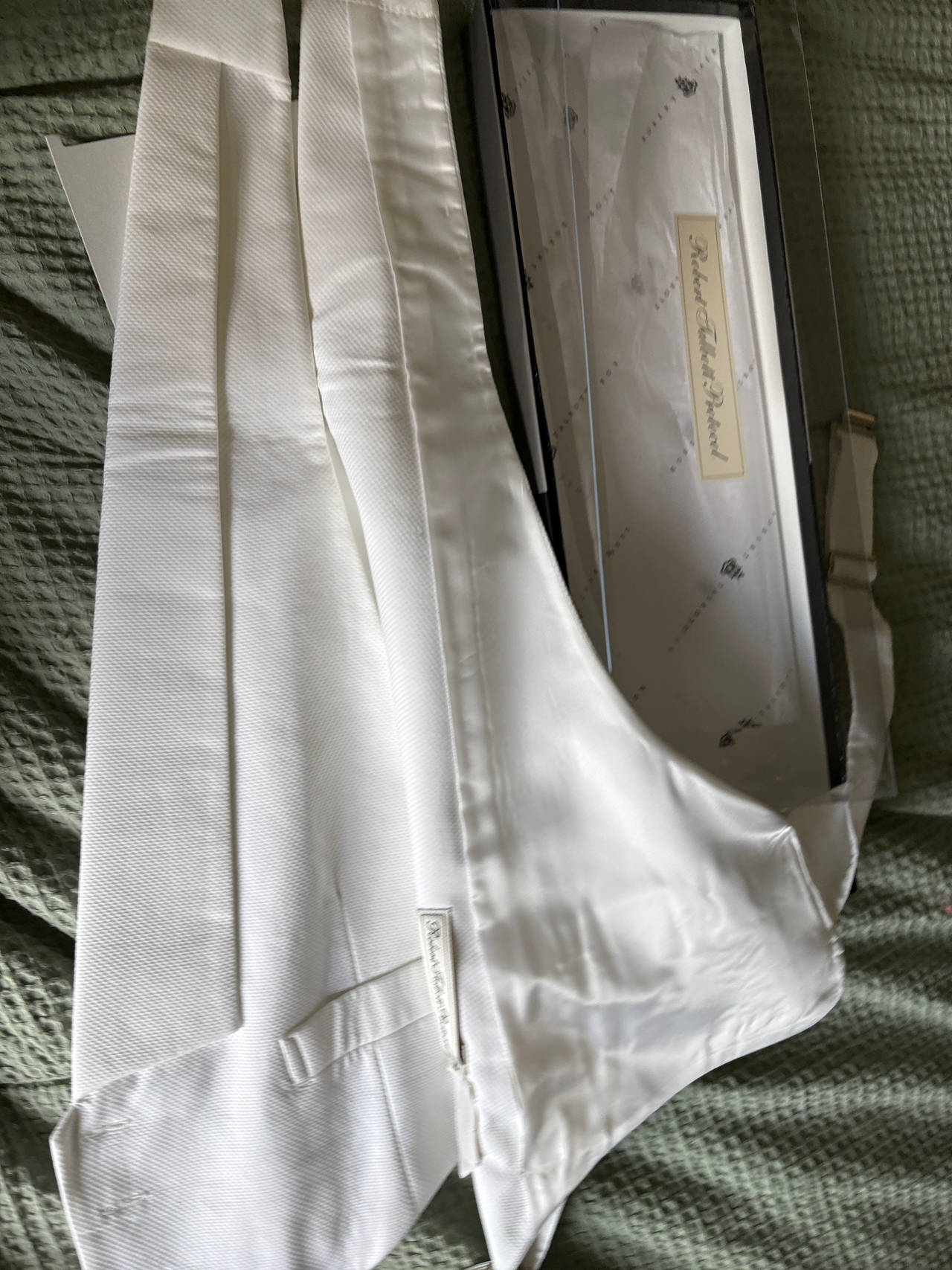 Robert Talbott Formal Cummerbund Size XL