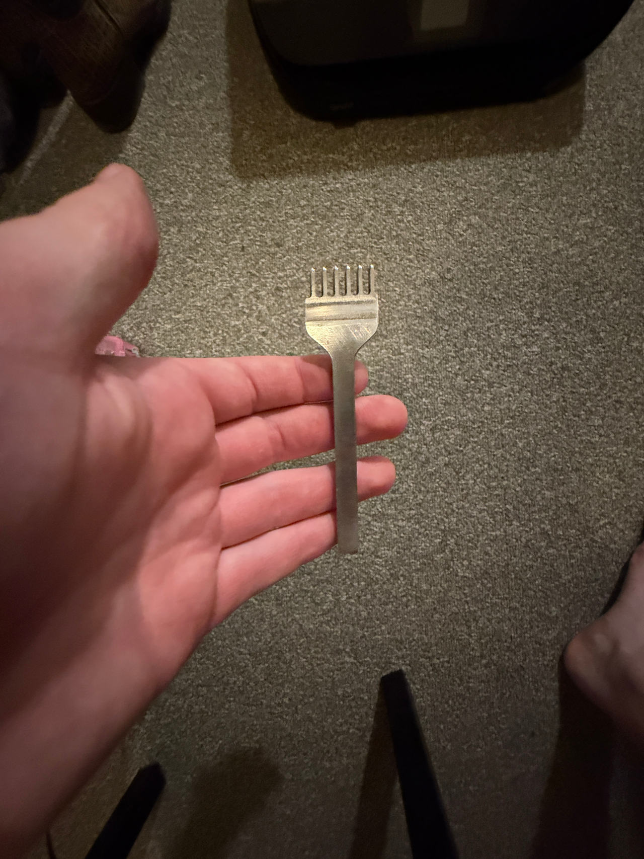 6 Prong Leather Stitching Chisel Diamond Hole Punch Tool