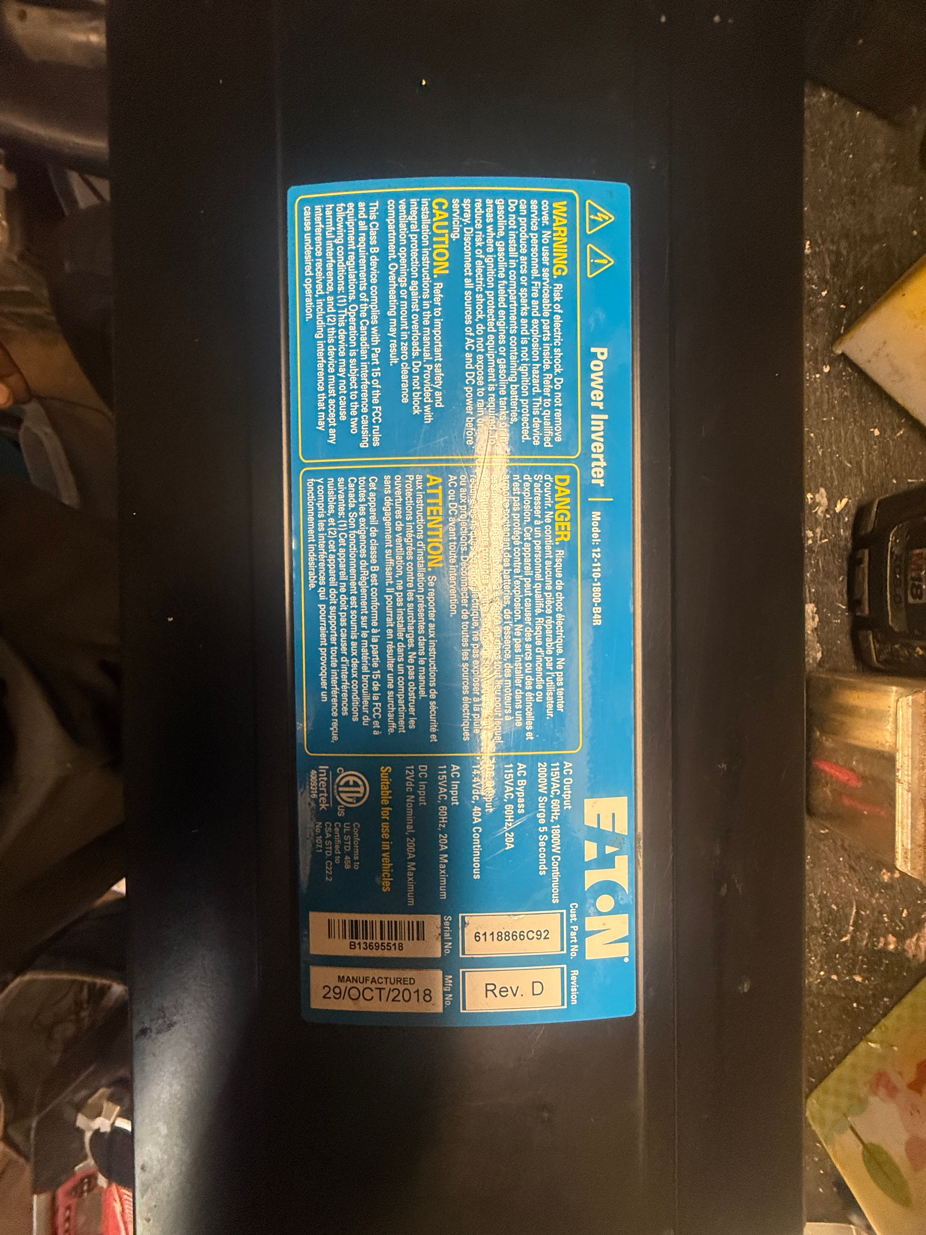 Eaton Power Inverter