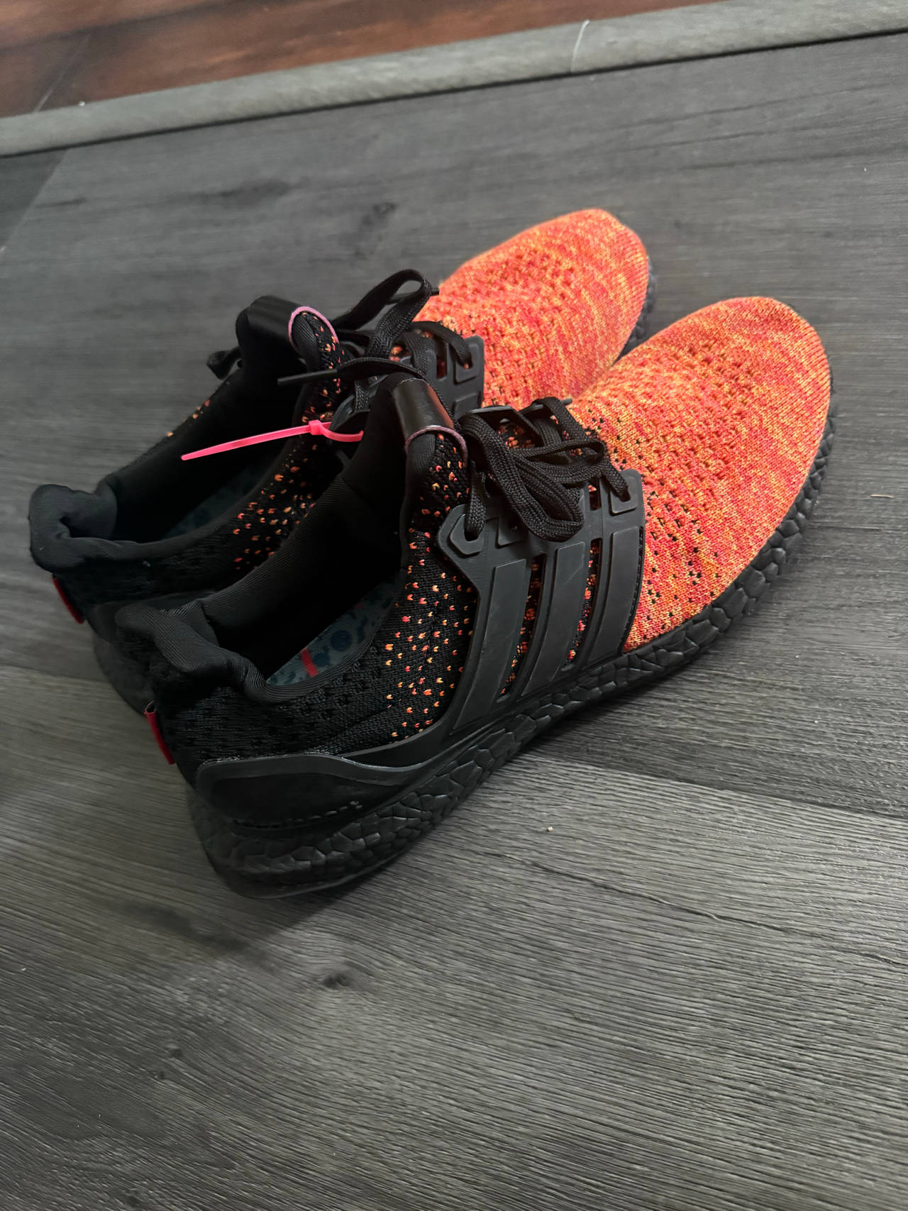 adidas UltraBoost 2.0 Solar Red Black Sole