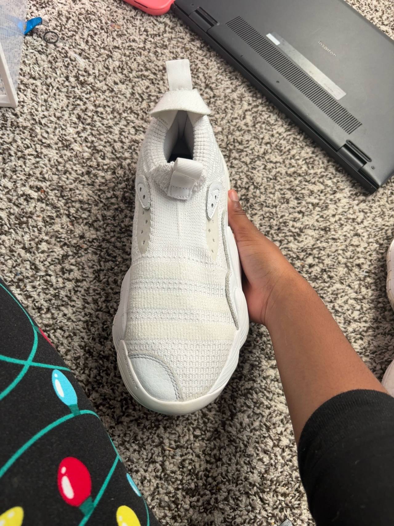 Adidas Trae Young 2 White Basketball Shoe