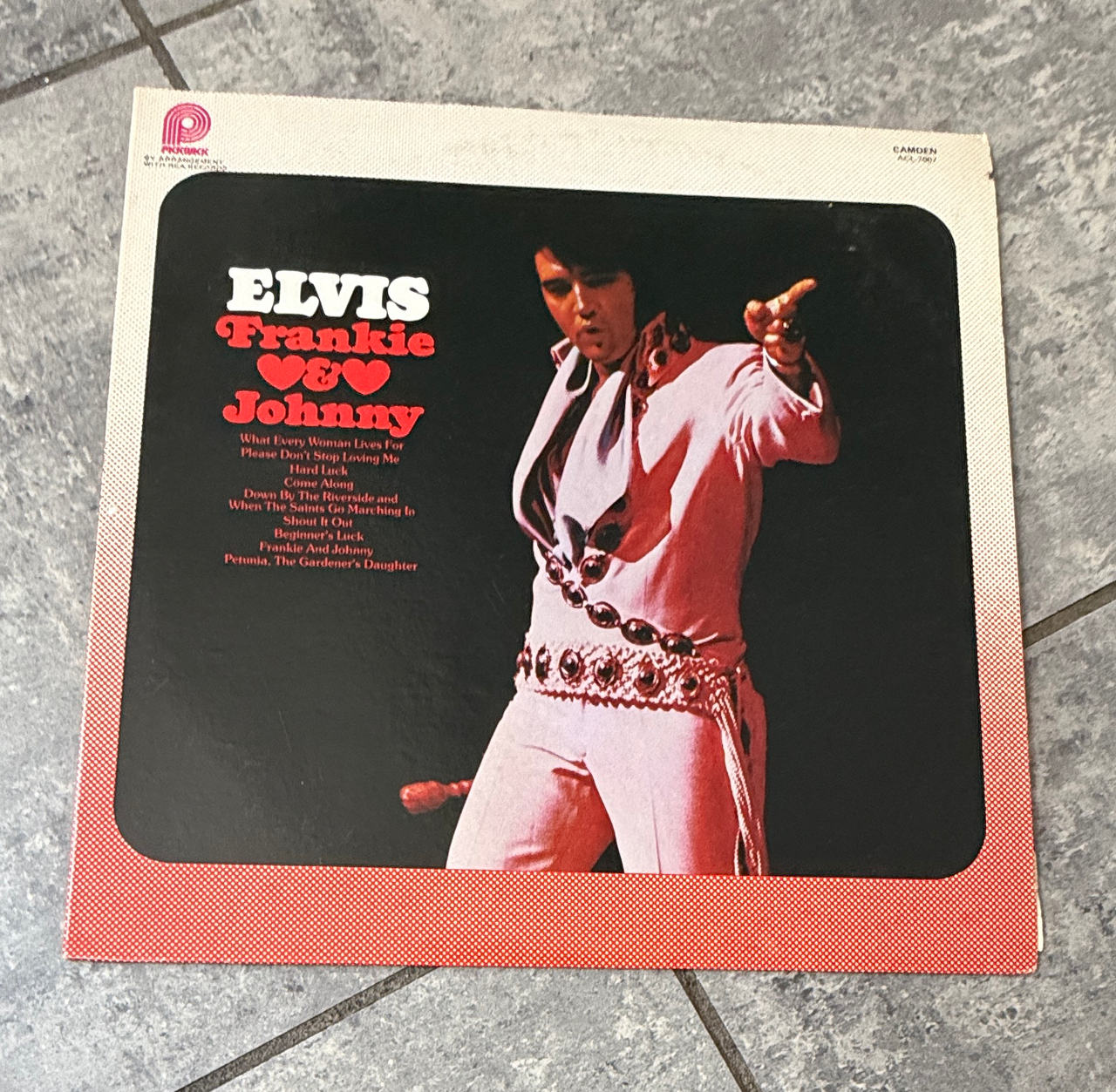 Elvis Presley - Frankie and Johnny Vinyl LP