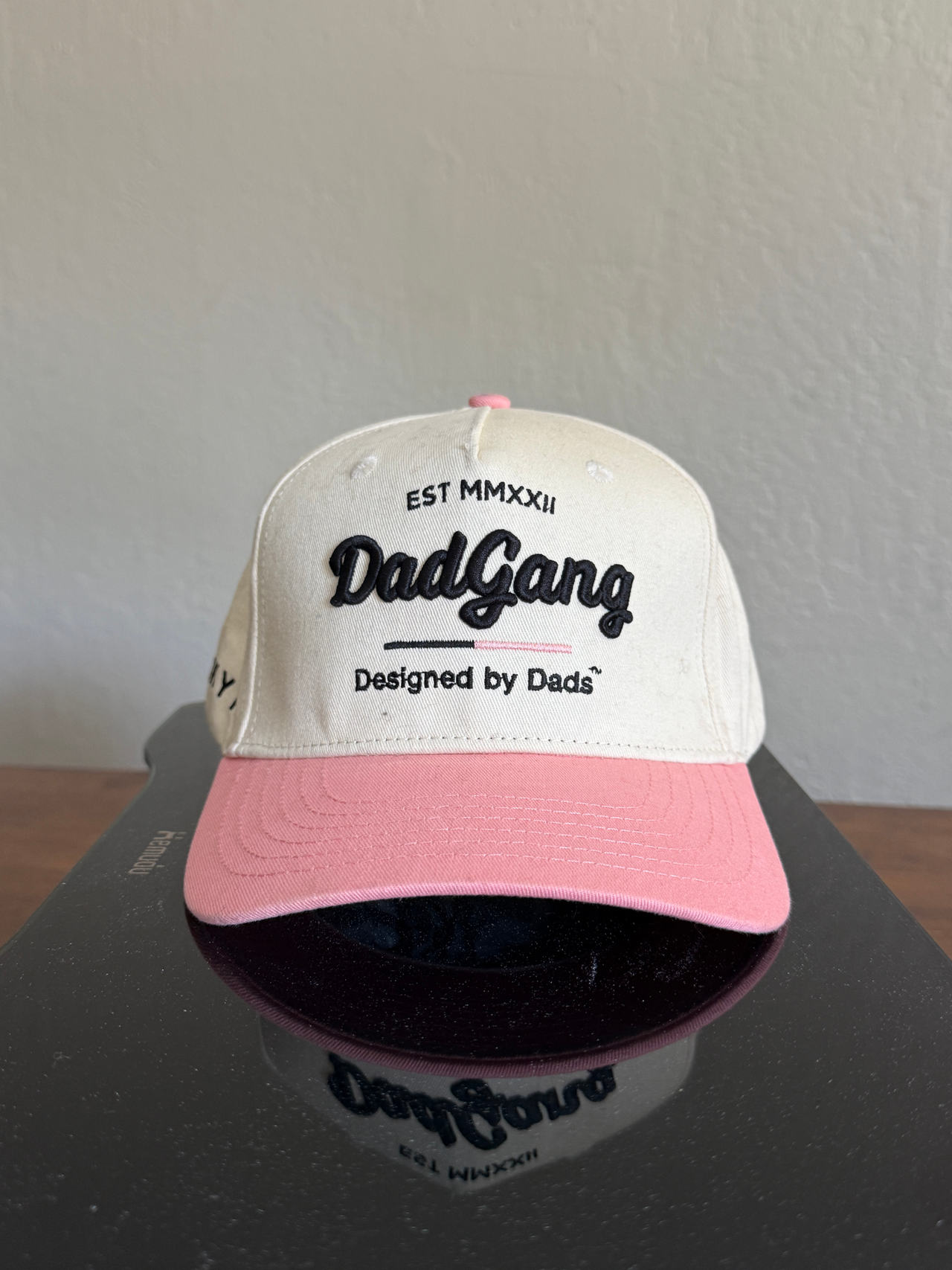 DadGang The OG Hat Cream/Pink
