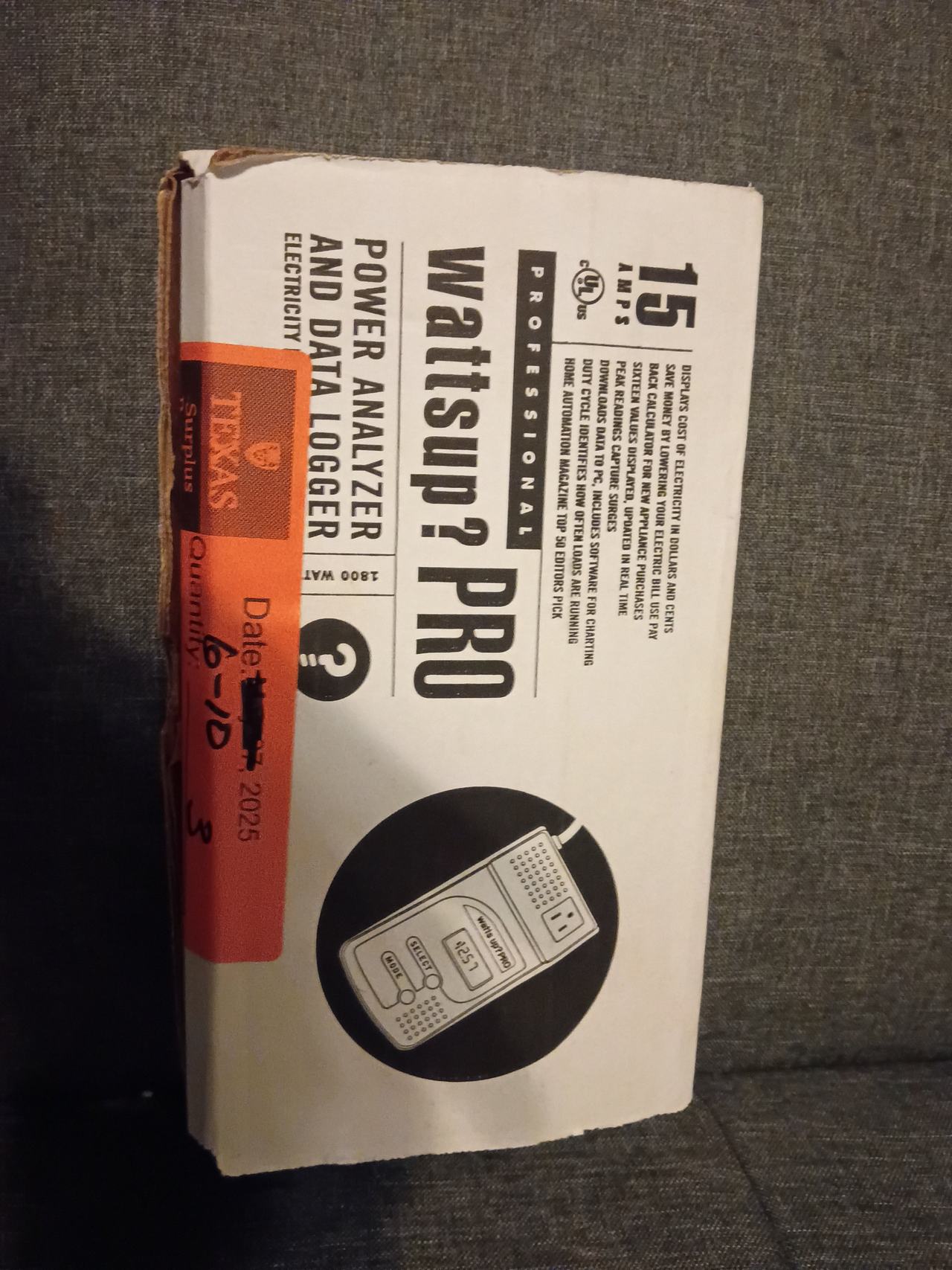 Watts Up? PRO Power Analyzer and Data Logger