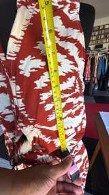 Rachel Zoe Red and White Floral Top and pants set - Image 4