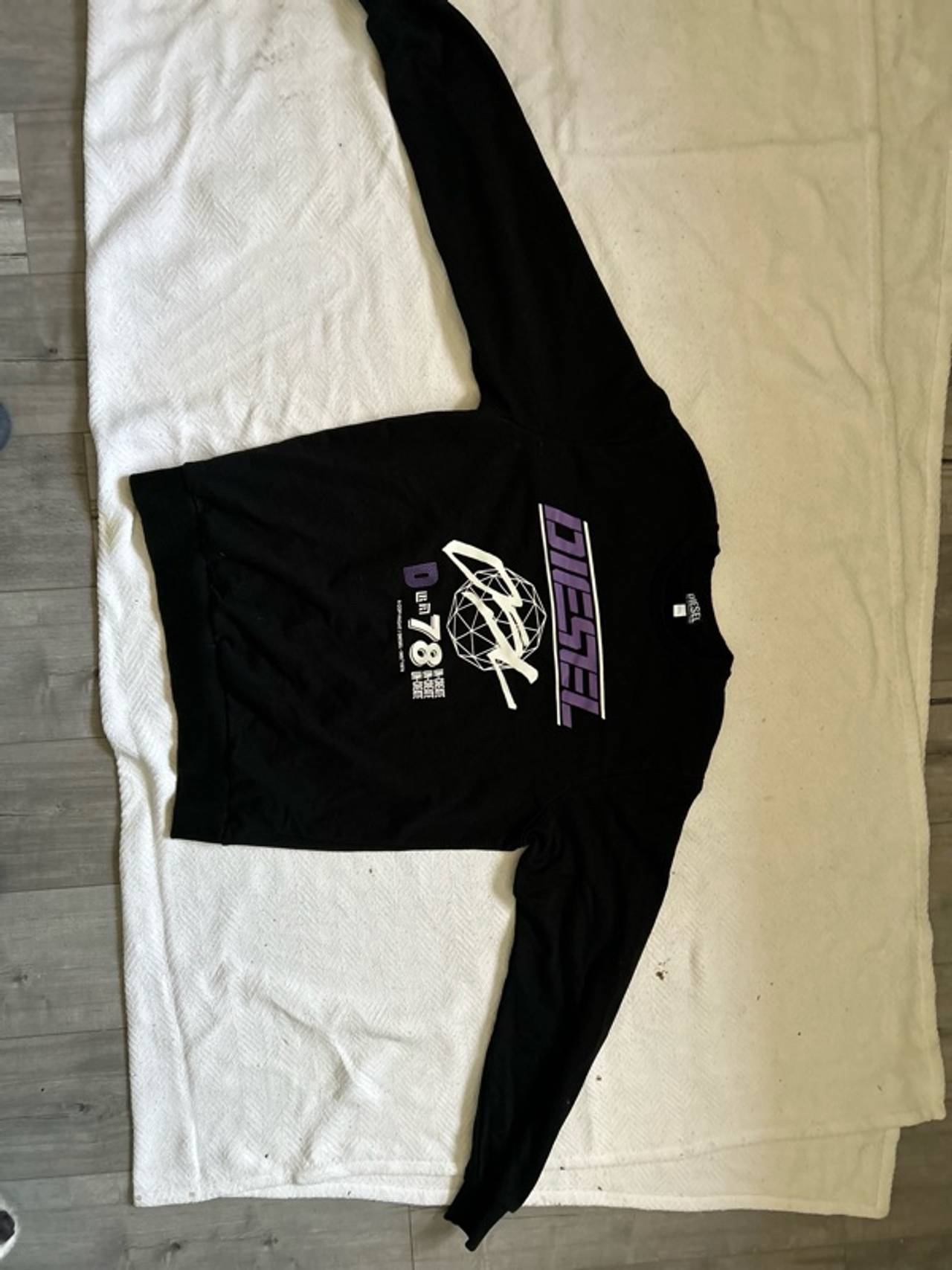 Diesel Black Sweatshirt