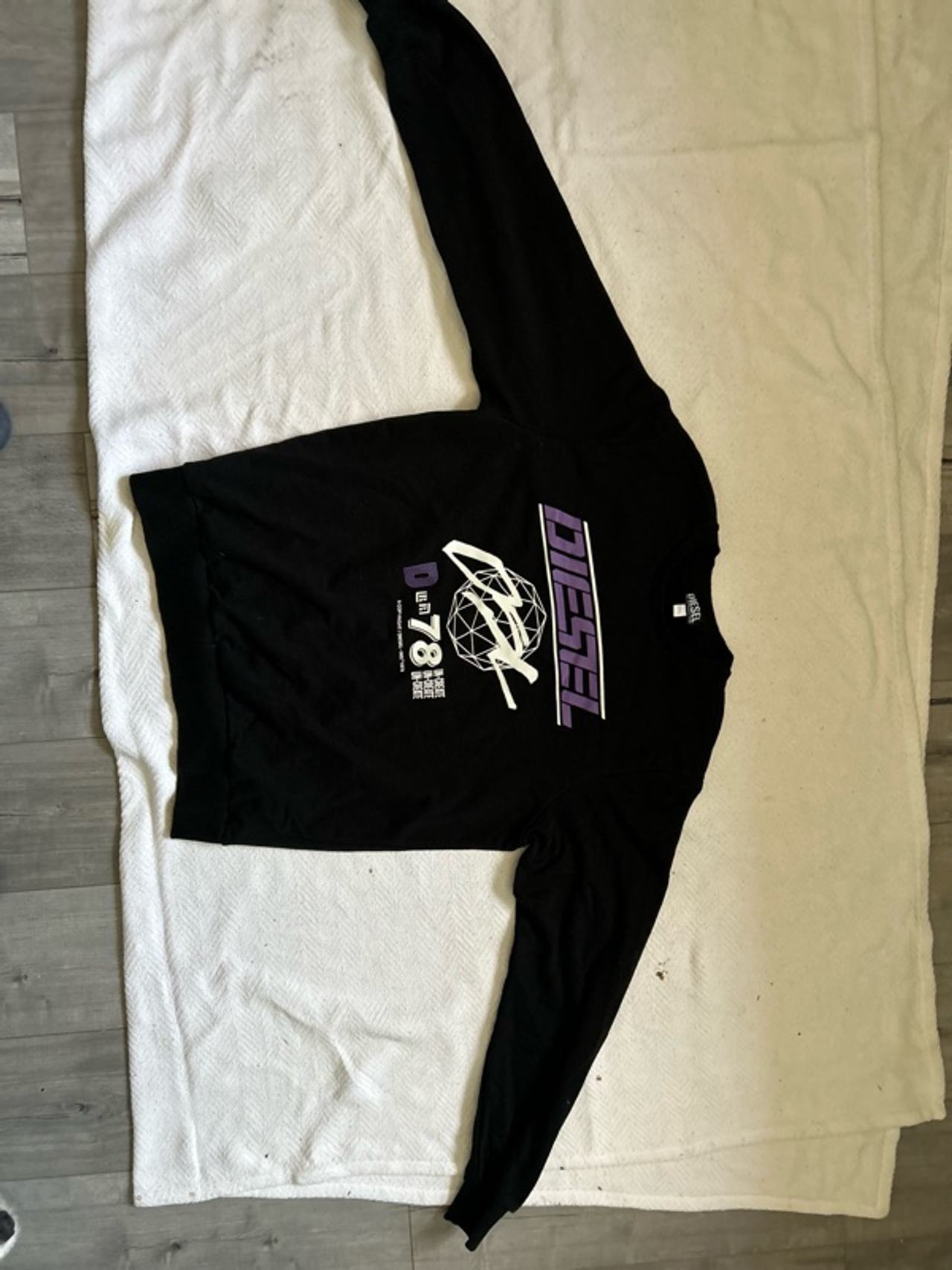 Diesel Black Sweatshirt
